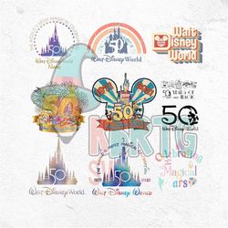 50th anniversary, 50th years of magic castle anniversary png