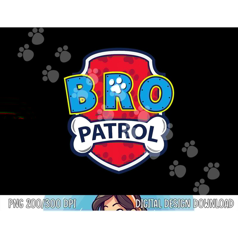 Funny Brother Patrol png, sublimation Dog Brother Tee copy.jpg