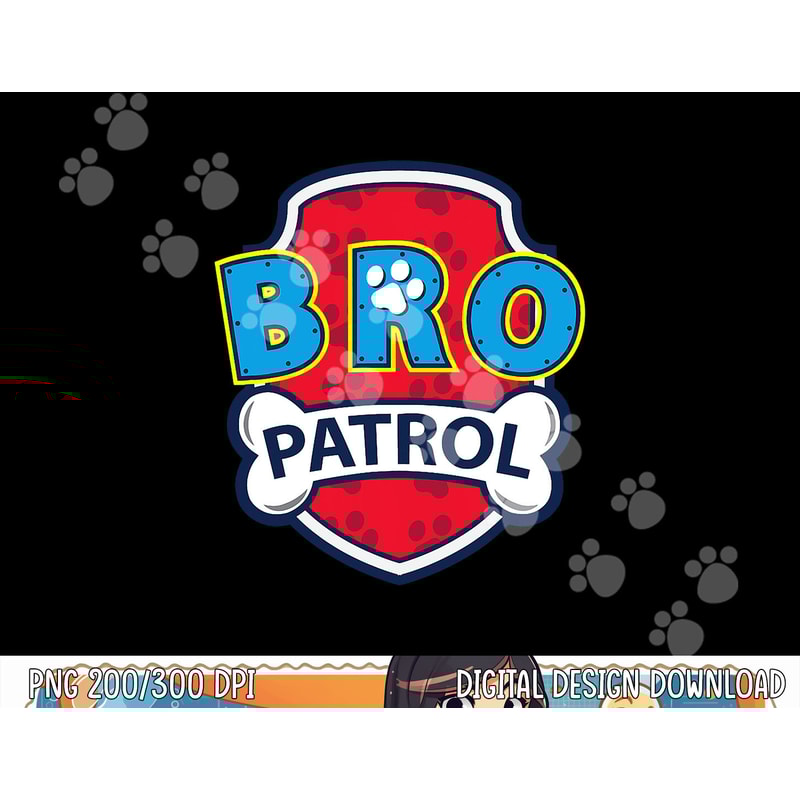 Funny Brother Patrol png, sublimation Dog Brother Tee copy.jpg