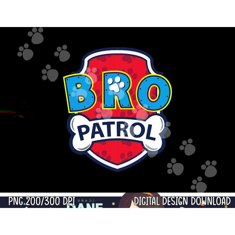 Funny Brother Patrol png, sublimation Dog Brother Tee copy.jpg