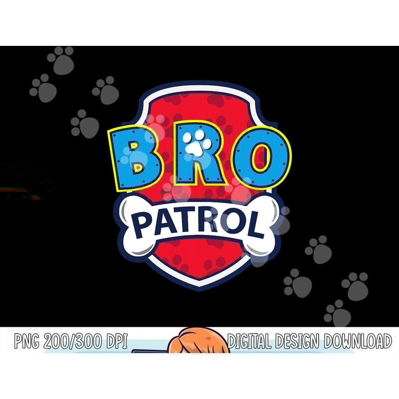 Funny Brother Patrol png, sublimation Dog Brother Tee copy.jpg