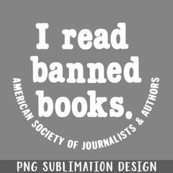 i read banned books vintage book lover geek gift png download