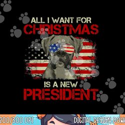 funny christmas dog anti joe biden vintage american flag png, sublimation copy