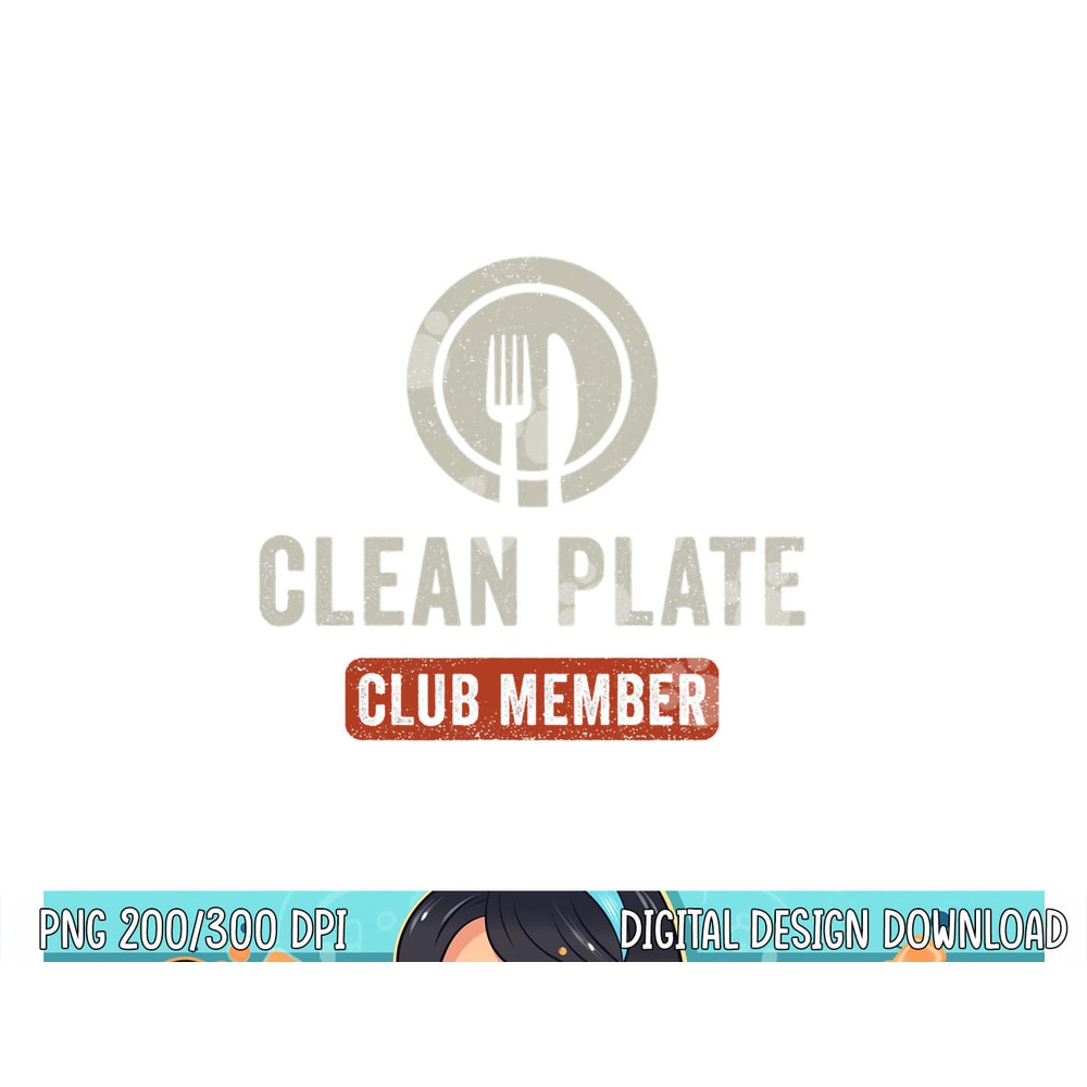 Funny Clean Plate Club Turkey Thanksgiving png, sublimation copy.jpg