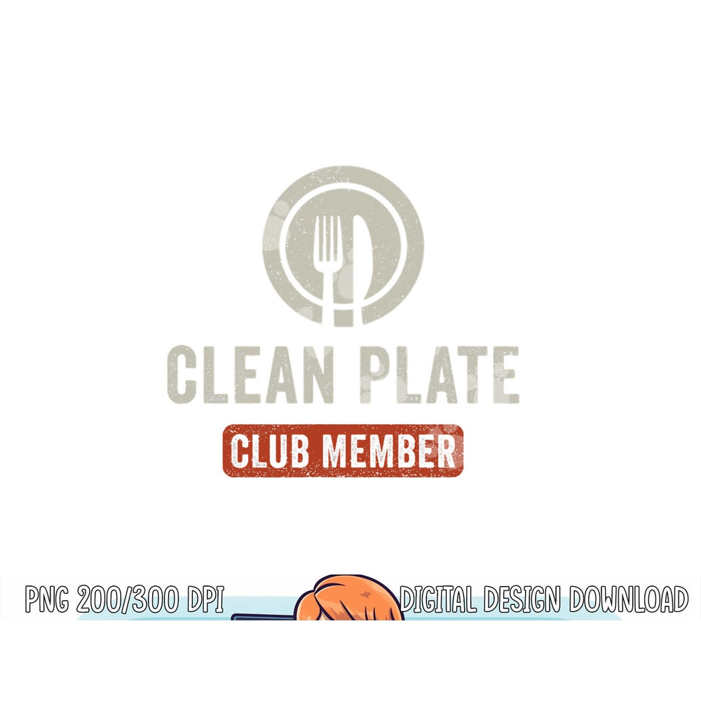 Funny Clean Plate Club Turkey Thanksgiving png, sublimation copy.jpg