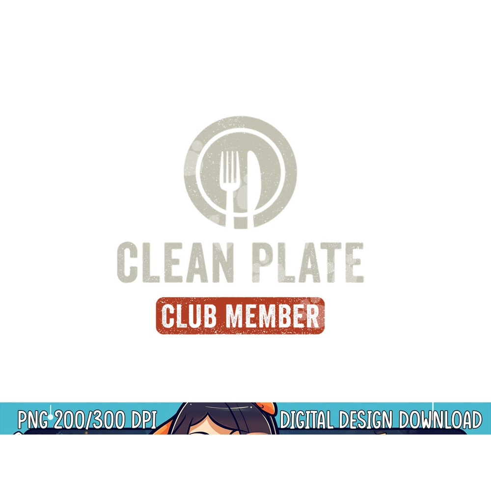 Funny Clean Plate Club Turkey Thanksgiving png, sublimation copy.jpg