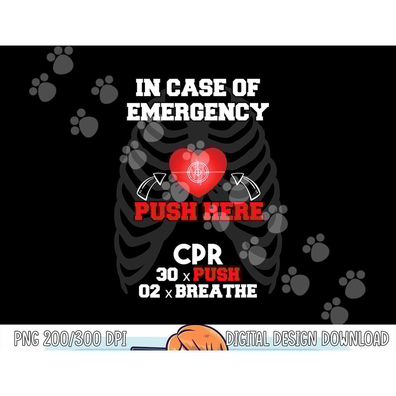 Funny Cpr Instructor First Aid for Nurses CPR Instructor png, sublimation copy.jpg
