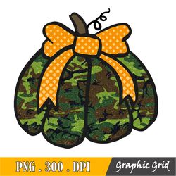 Camo Glitter Pumpkin Png Thanksgiving, Thanksgiving Png, Sublimation Designs Downloads, Png Files For Sublimation