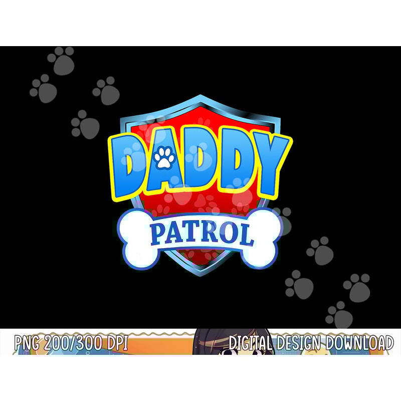 Funny DADDY Patrol - Dog Mom, Dad For Men Women png, sublimation (1) copy.jpg