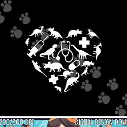 funny dinosaur nurse pediatric nurse pediatric physical png, sublimation copy