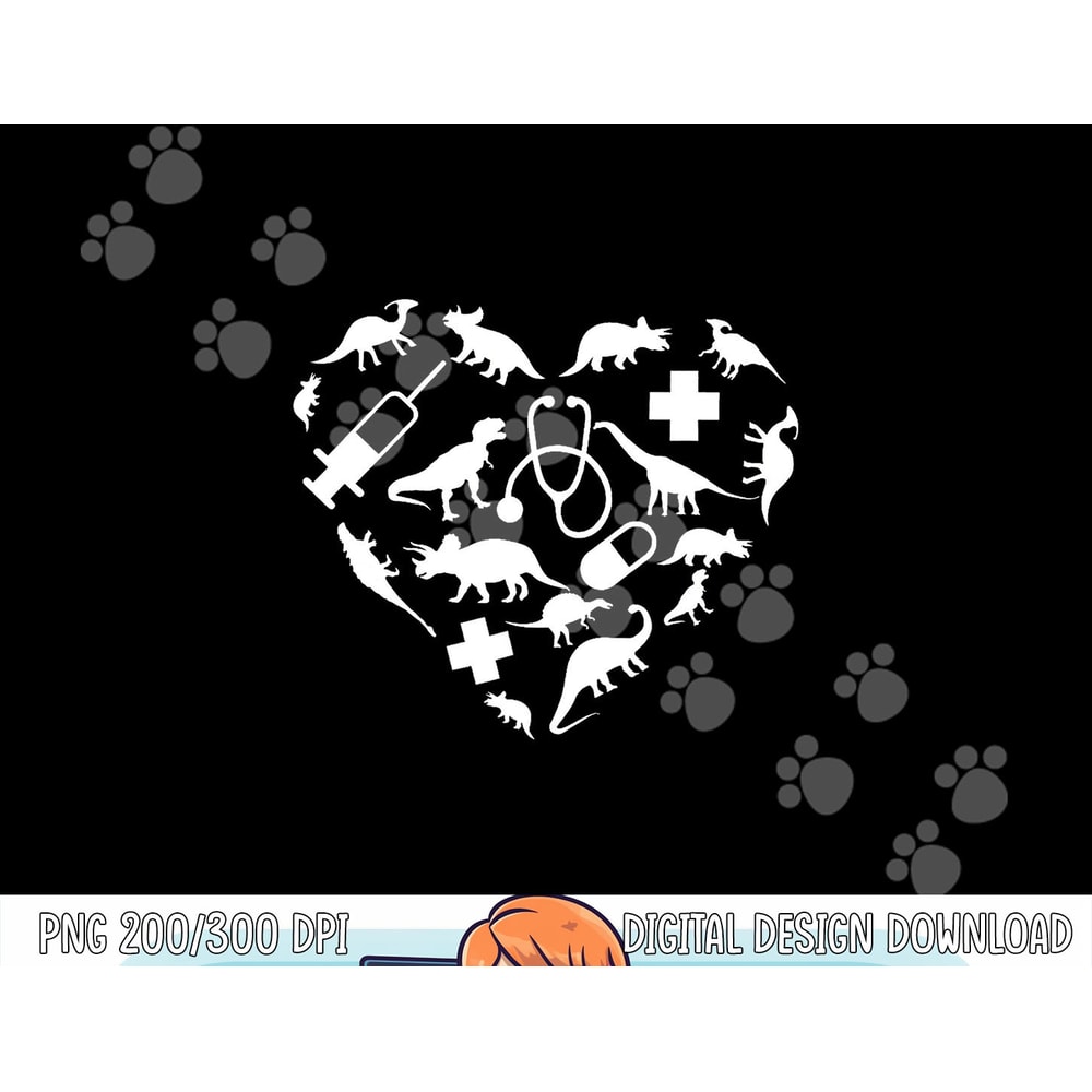 Funny Dinosaur Nurse Pediatric Nurse Pediatric Physical png, sublimation copy.jpg