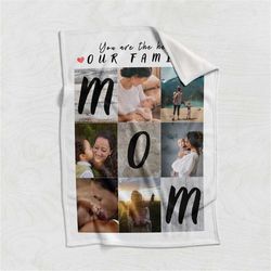 personalized mom blanket,mothers day gift,best mom ever,custom blanket for mom,birthday gift for mom grandma,minky fleec