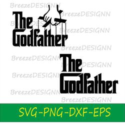 the godfather svg, the godfather svg file, the godfather png, the godfather svg, the godfather svg png dxf,  clipart,eps