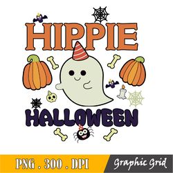 hippie halloween sublimation png, halloween png, hippie halloween png, halloween sublimation design, retro halloween png