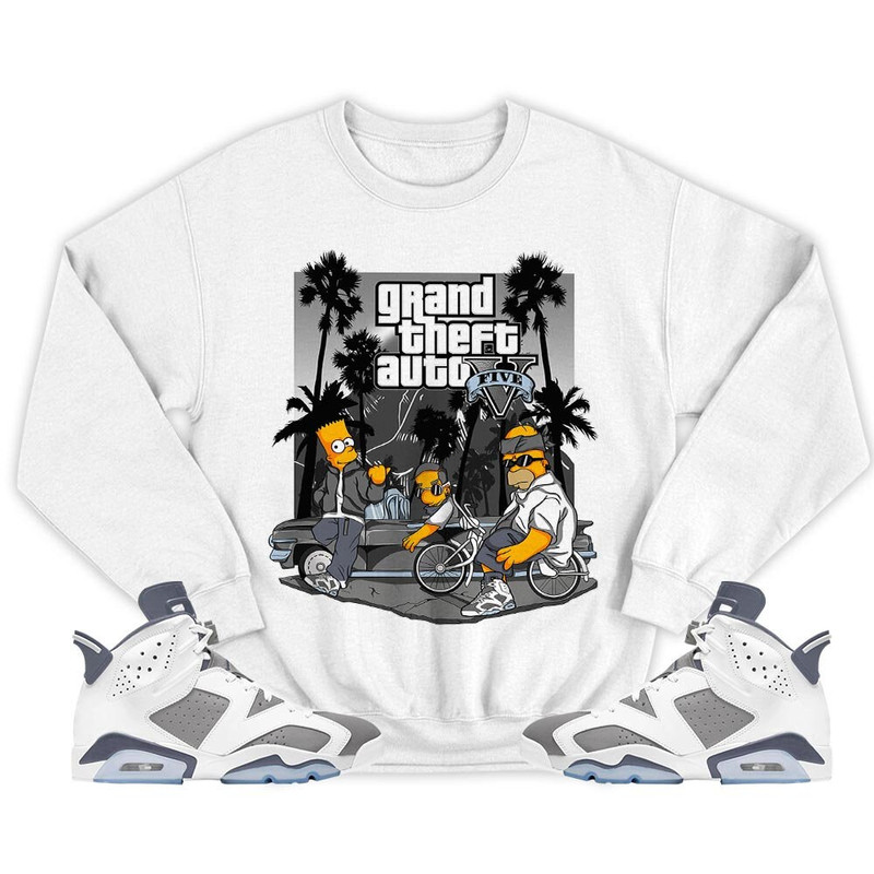 Bart Chicano Unisex Sneaker Shirt Match Retro Cool Grey 6s Tee, Jordan 6 Cool Grey T-Shirt, Hoodie, Sweatshirt - 5.jpg