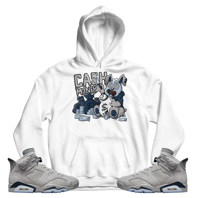 Cash Money Bear Unisex Sneaker Shirt Match Georgetown 6s Tee, Jordan 6 Retro Georgetown T-Shirt, Hoodie, Sweatshirt - 4.jpg