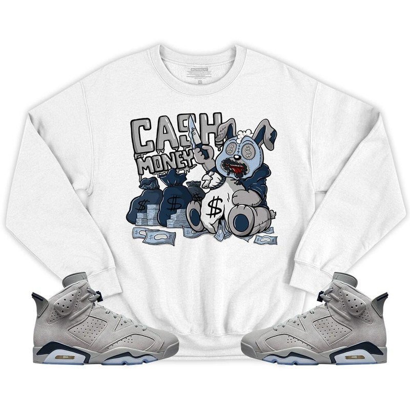 Cash Money Bear Unisex Sneaker Shirt Match Georgetown 6s Tee, Jordan 6 Retro Georgetown T-Shirt, Hoodie, Sweatshirt - 5.jpg