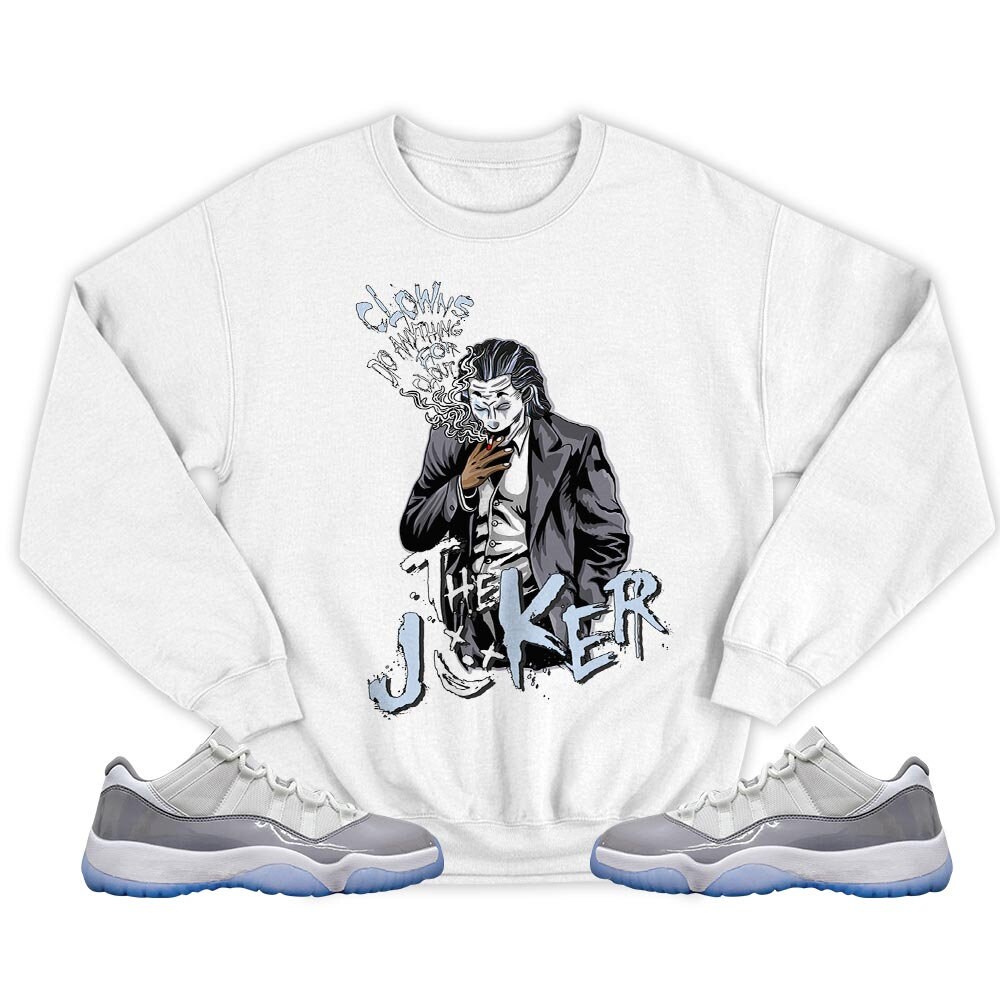 Clowns Do Anything Unisex Sneaker Shirt Match Cement Grey 11s Tee, Jordan 11 Low Cement Grey T-Shirt, Hoodie, Sweatshirt - 5.jpg
