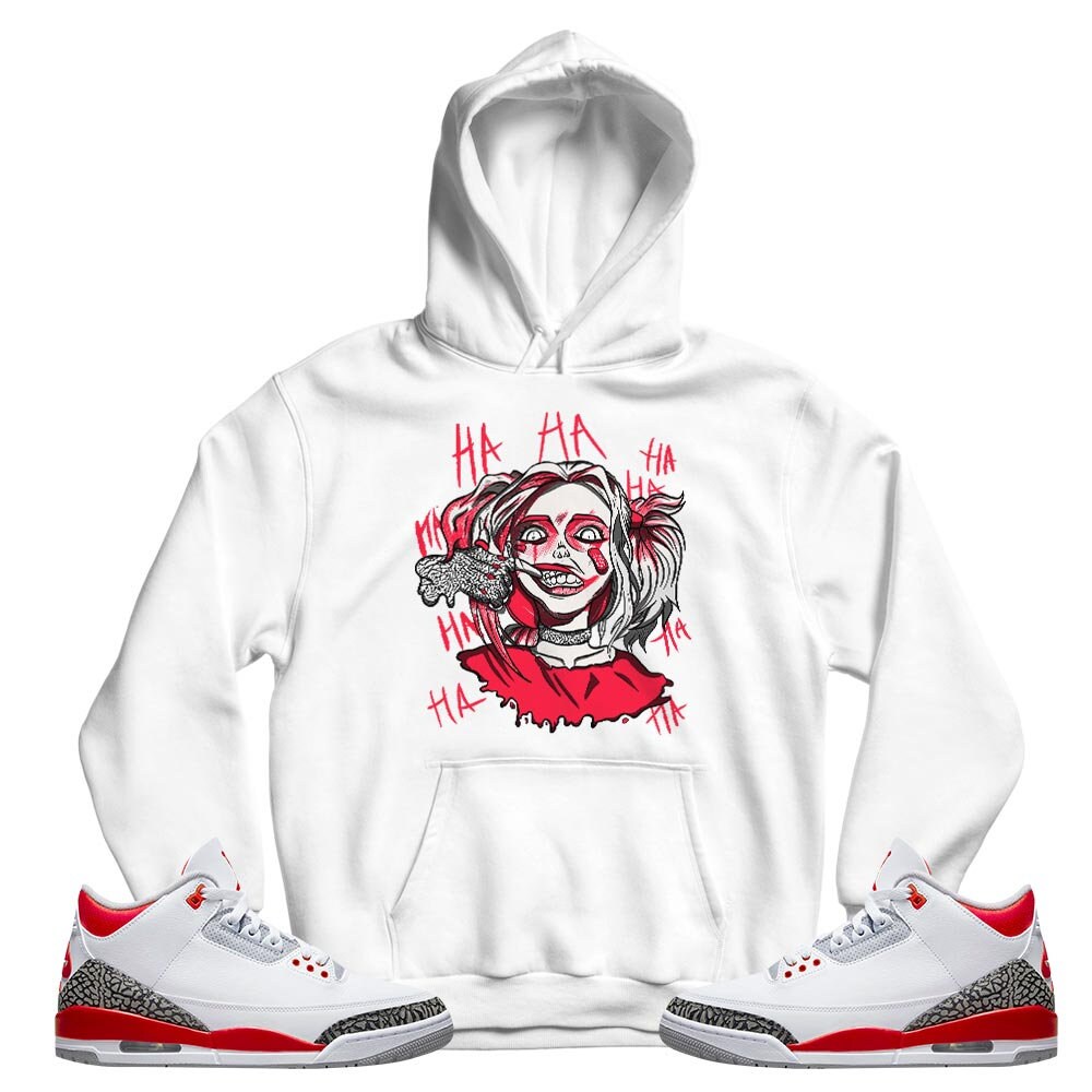 Harley Quinn Unisex Sneaker Shirt Match Fire Red 3s Tee, Jordan 3 Retro Fire Red T-Shirt, Hoodie, Sweatshirt - 4.jpg
