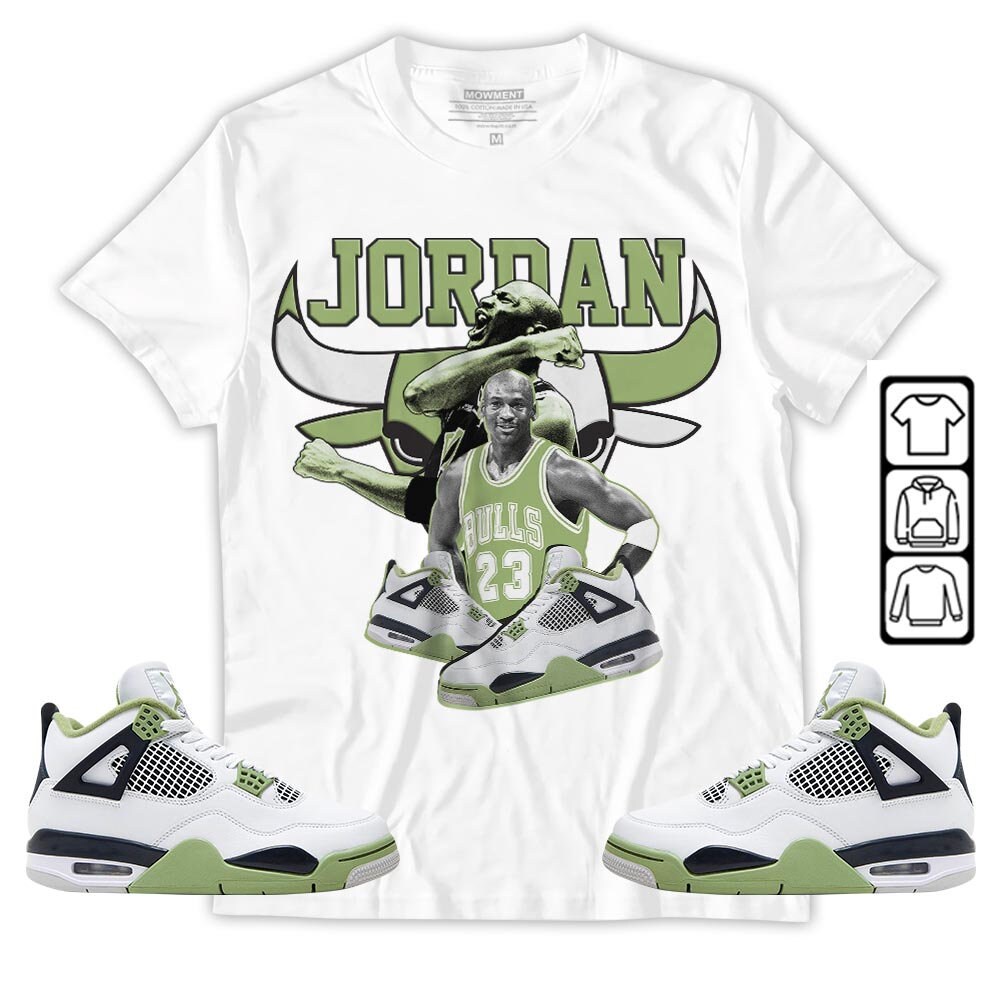 Jordan Legend Unisex Sneaker Shirt Match Retro Oil Green 4s Tee, Jordan 4 Oil Green T-Shirt, Hoodie, Sweatshirt - 1.jpg