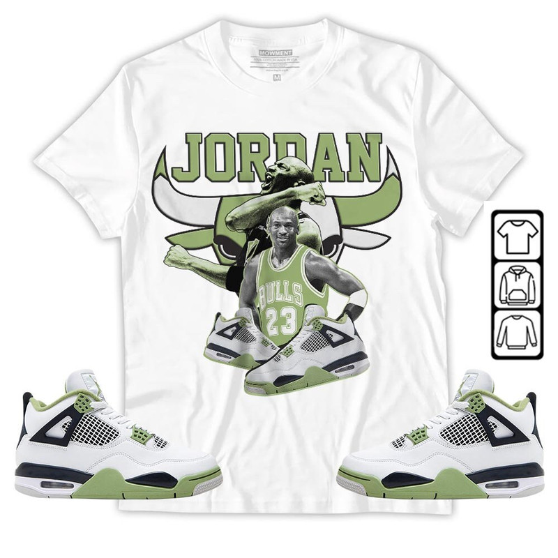 Jordan Legend Unisex Sneaker Shirt Match Retro Oil Green 4s Tee, Jordan 4 Oil Green T-Shirt, Hoodie, Sweatshirt - 1.jpg