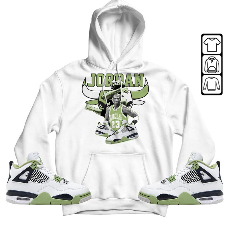 Jordan Legend Unisex Sneaker Shirt Match Retro Oil Green 4s Tee, Jordan 4 Oil Green T-Shirt, Hoodie, Sweatshirt - 3.jpg