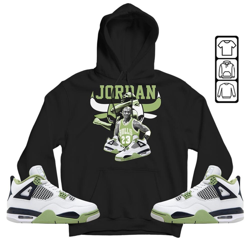 Jordan Legend Unisex Sneaker Shirt Match Retro Oil Green 4s Tee, Jordan 4 Oil Green T-Shirt, Hoodie, Sweatshirt - 4.jpg