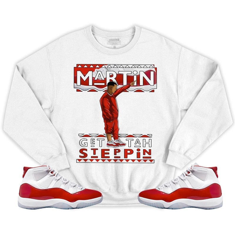 Martin Tv Got Em Unisex Sneaker Shirt Match Cherry 11s Tee, Jordan 11 Retro Cherry T-Shirt, Hoodie, Sweatshirt - 5.jpg