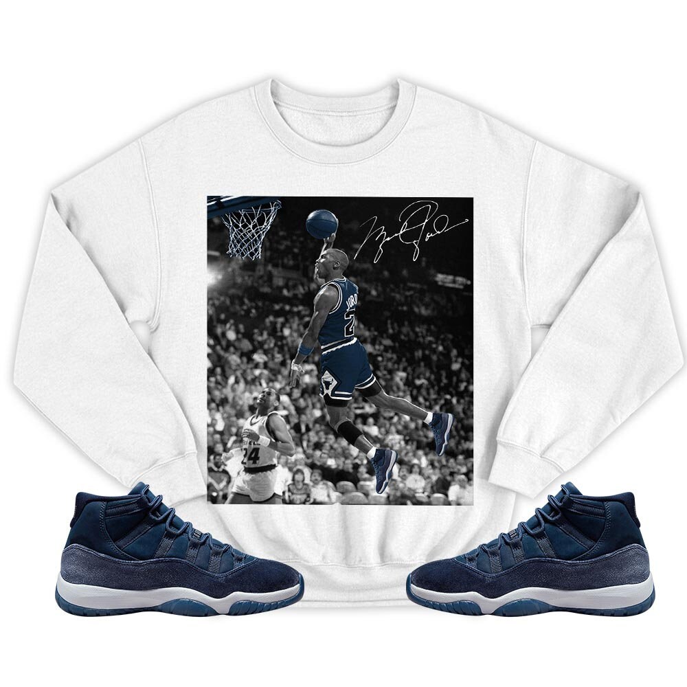 Number 23 Goat Unisex Sneaker Shirt Match Midnight Navy 11s Tee, Jordan 11 Retro Midnight Navy T-Shirt, Hoodie, Sweatshirt - 5.jpg