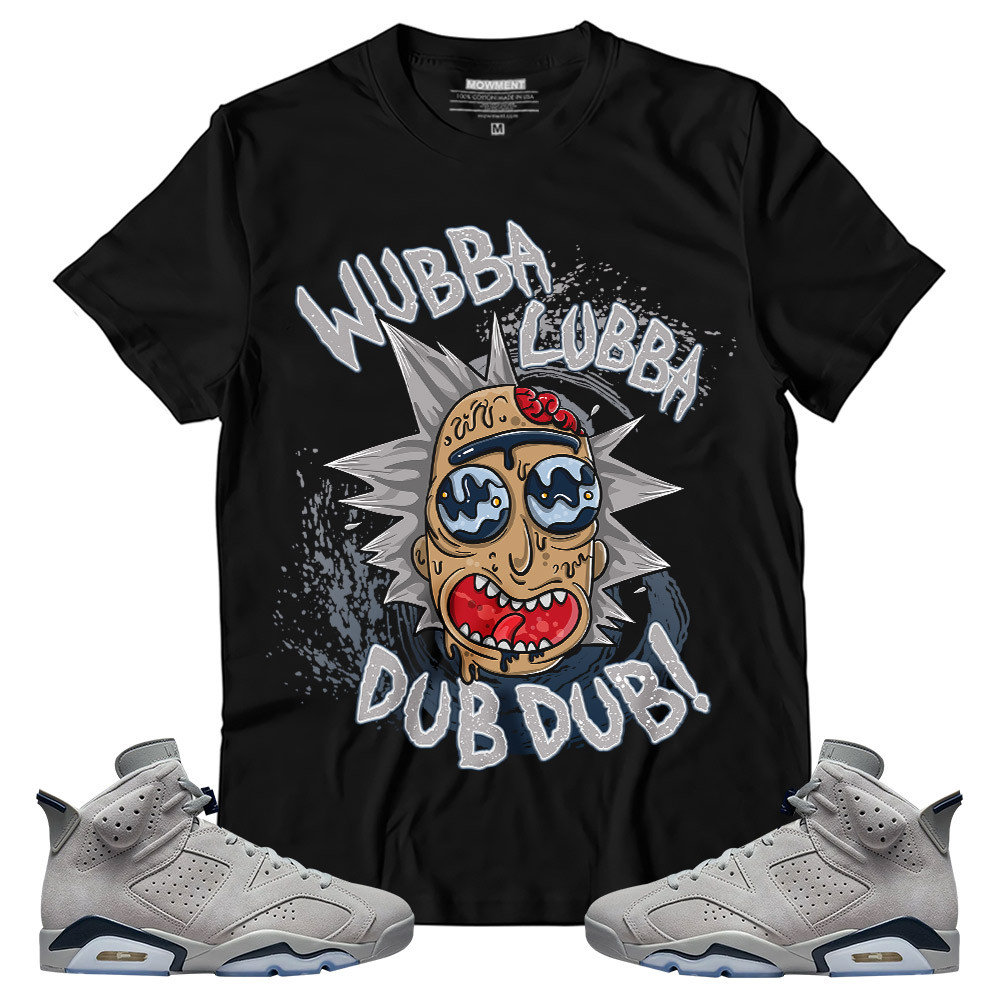 Shirt To Match Jordan 6 Retro Georgetown - Rick And Drip Halloween 90s - Georgetown 6s Gifts Unisex Matching T-Shirt - 2.jpg