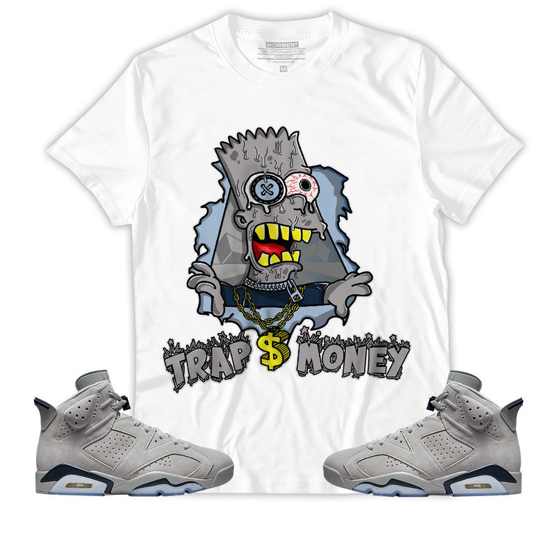 Shirt To Match Jordan 6 Retro Georgetown - Simpson Trap Money Dripping - Georgetown 6s Gifts Unisex Matching T-Shirt 300000147162 - 1.jpg