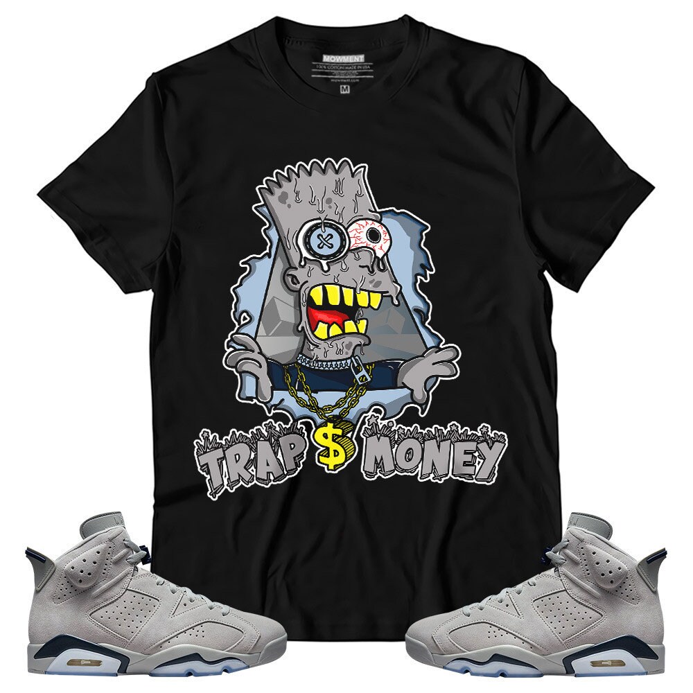 Shirt To Match Jordan 6 Retro Georgetown - Simpson Trap Money Dripping - Georgetown 6s Gifts Unisex Matching T-Shirt 300000147162 - 2.jpg