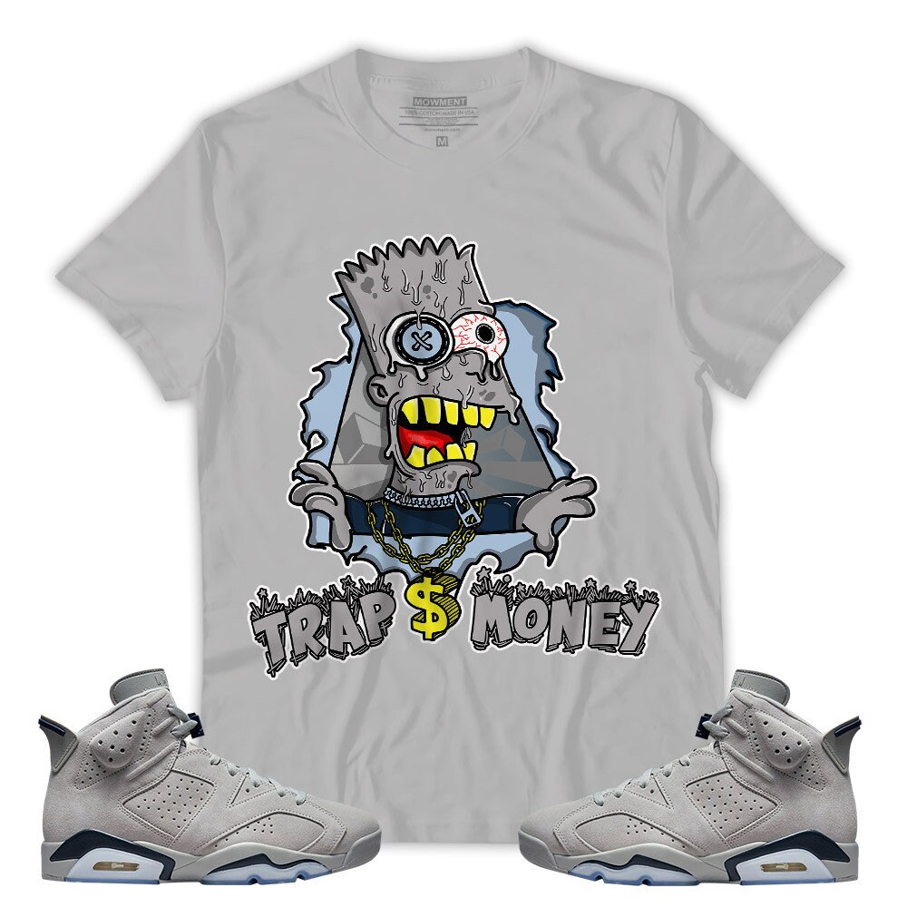 Shirt To Match Jordan 6 Retro Georgetown - Simpson Trap Money Dripping - Georgetown 6s Gifts Unisex Matching T-Shirt 300000147162 - 3.jpg