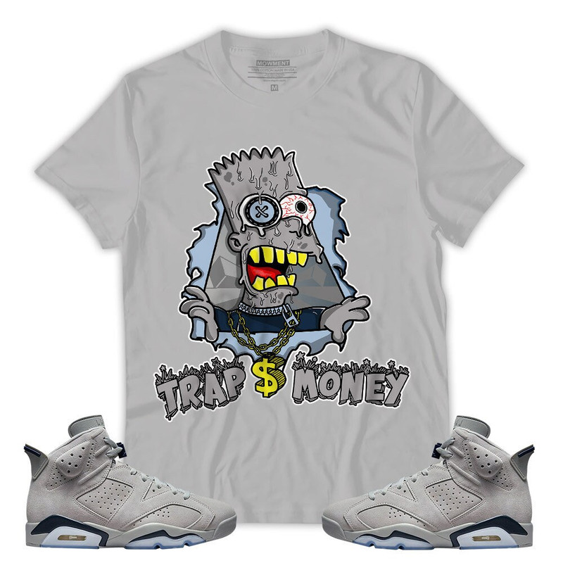 Shirt To Match Jordan 6 Retro Georgetown - Simpson Trap Money Dripping - Georgetown 6s Gifts Unisex Matching T-Shirt 300000147162 - 3.jpg