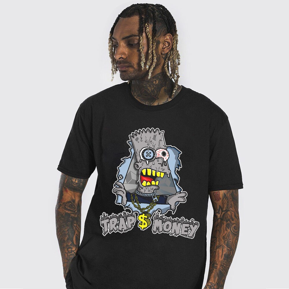 Shirt To Match Jordan 6 Retro Georgetown - Simpson Trap Money Dripping - Georgetown 6s Gifts Unisex Matching T-Shirt 300000147162 - 4.jpg