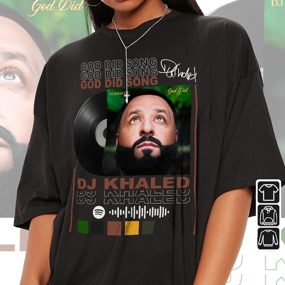 Dj Khaled Rap Shirt, GOD DID Song 90s Y2K Merch Vintage Hiphop Sweatshirt, Dj Khaled Retro Unisex Gift Bootleg Hoodie Rap0507DK - 3.jpg