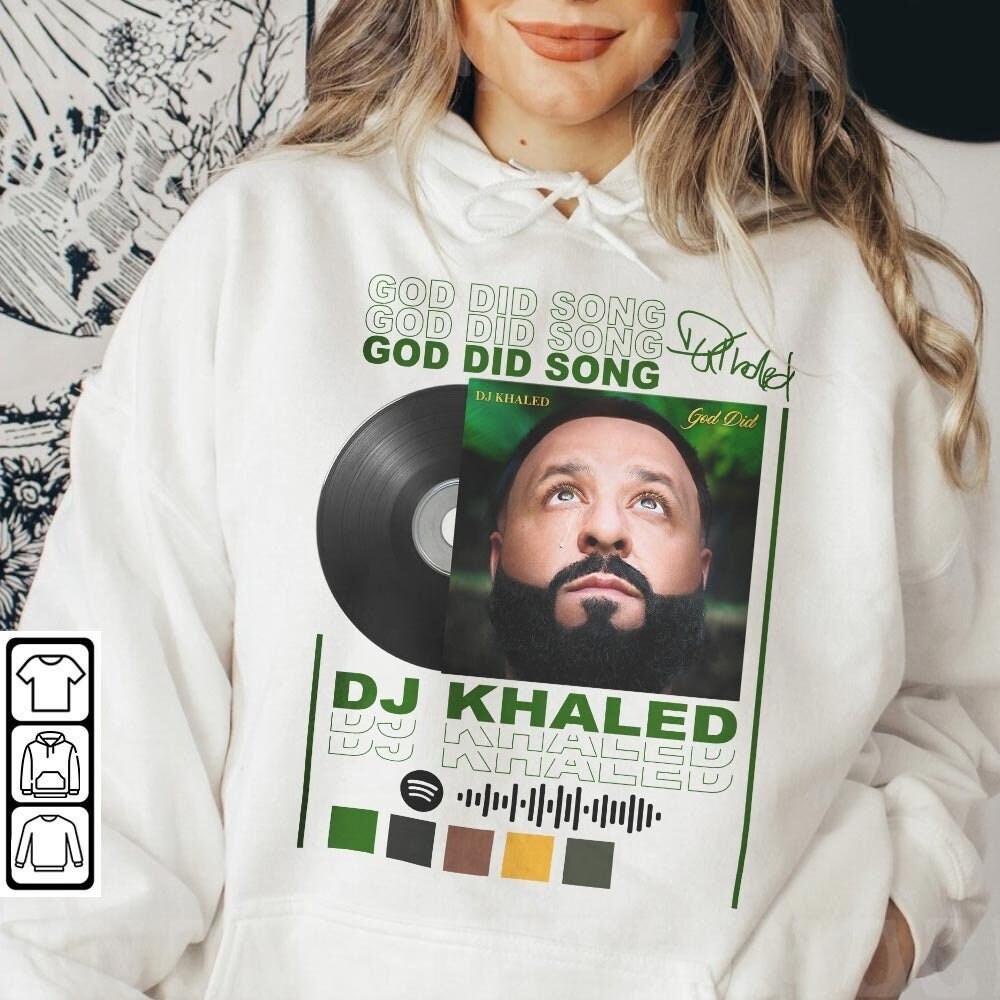 Dj Khaled Rap Shirt, GOD DID Song 90s Y2K Merch Vintage Hiphop Sweatshirt, Dj Khaled Retro Unisex Gift Bootleg Hoodie Rap0507DK - 4.jpg