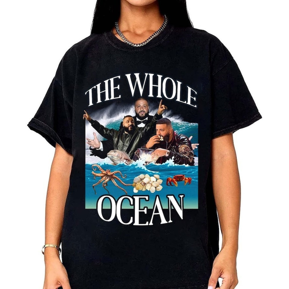 DJ Khaled Shirt, Dj Khaled Bring Out the Whole Ocean Funny T-Shirt, God Did, DJ Khaled Golfing Tee, Dj Khaled Comfort Color Shirt - 2.jpg