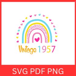 vintage 1957 retro svg | vintage 1957 svg design | vintage 1957 sublimation designs | printable art | digital download