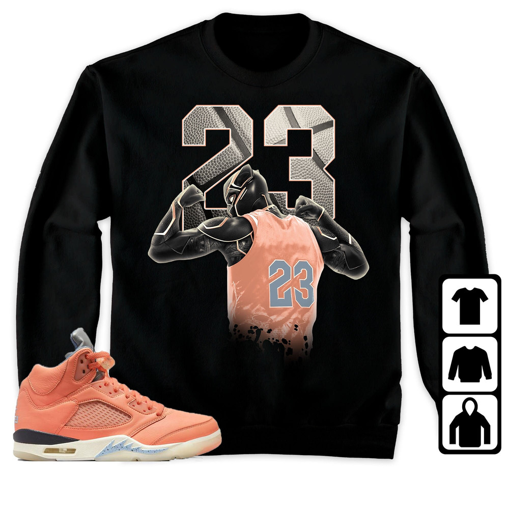 Jordan 5 DJ Khaled Crimson Bliss Unisex T-Shirt, Tee, Sweatshirt, Hoodie, Number 23 Panther, Shirt To Match Sneaker - 3.jpg