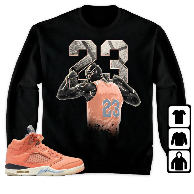 Jordan 5 DJ Khaled Crimson Bliss Unisex T-Shirt, Tee, Sweatshirt, Hoodie, Number 23 Panther, Shirt To Match Sneaker - 3.jpg