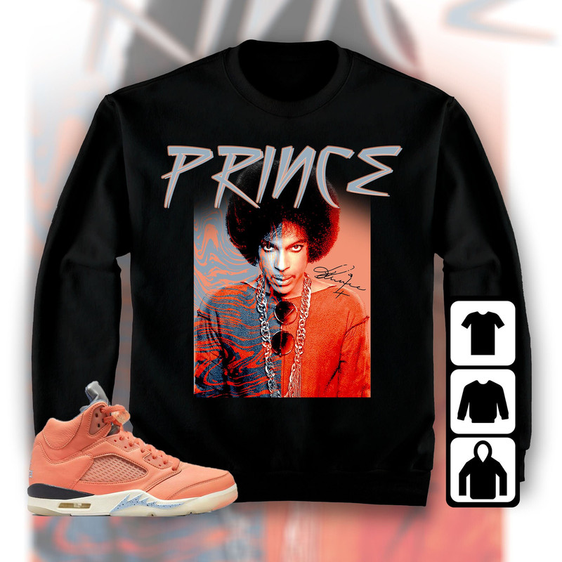 Jordan 5 DJ Khaled Crimson Bliss Unisex T-Shirt, Tee, Sweatshirt, Hoodie, Prince Signature, Shirt To Match Sneaker - 4.jpg