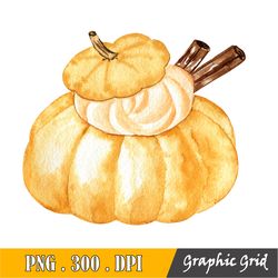 Pumpkin Png, Instant Digital Download, Sublimation Design, Fall Png, Pumpkin Png