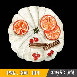 Pumpkin Png, Fall Png, Sublimation Ready To Print, Thanksgiving Clipart, Fall Clipart, Autumn Clipart, Sublimation Graph