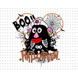 Halloween Boo Svg, Skeleton Costume Halloween Svg, Potato Halloween Svg, Halloween Masquerade, Trick Or Treat Svg, Spook