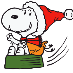 Snoopy Svg, Christmas Svg, Santa Snoopy Svg, Snoopy Christmas Svg EPS, PNG, DXF, Premium Quality, SVG Cut File