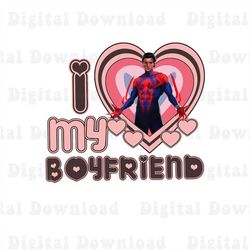 miguel o'hara i love my boyfriend png, across the spider-verse png, spider-man 2099 png