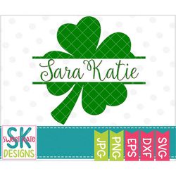 4 leaf clover svg, irish svg, luck svg, htv, heat transfer vinyl, st patrick's day svg, cricut svg, silhouette svg, swee
