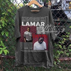 vintage kendrick lamar shirt | kendrick lamar merch |  kendrick lamar - damn album poster graphic tee