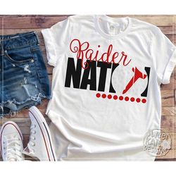 raider nation, golf, svg, dxf, eps, png, jpg, htv, heat transfer vinyl, cricut explore, silhouette cameo, sports, sweet